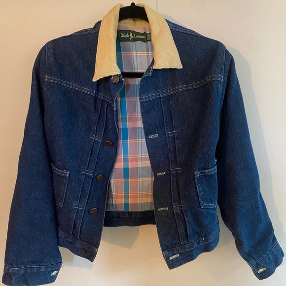 Ralph Lauren Denim Jacket M – Classic Cool, Must-Have Staple